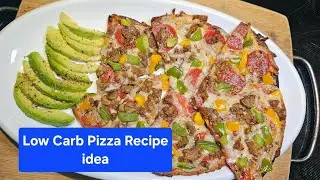HOW TO MAKE LOW CARB PIZZA 