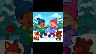 Friends in the Snow | Winter Kids Song about Friendship | North Dakota Fairytales
