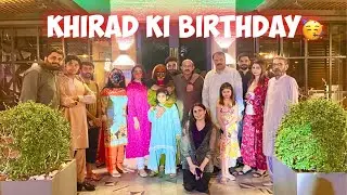 Khirad Ki Birthday🥳-Water FIGHT aur SNOWSpray fight with cousins😨- Dinner with family 😄