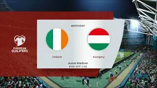 Ireland vs Hungary | Aviva Stadium | 2026 FIFA World Cup Qualifiers | PES 2021