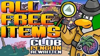 💲 All Free Items Available From Music Jam 2020 🎵 | Club Penguin Rewritten
