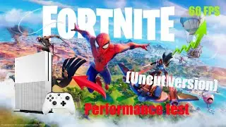 Fortnite Chapter 3 Season 1 Xbox One S  - performance test + motion blur test (uncut version)!