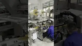 甜甜圈包装 Ruipuhua Box motion packaging Machine solution flow wrapping system food flowpack packing line
