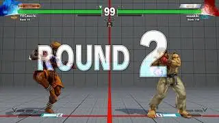 SFV~ Dhalsim (YHCmochi) vs. Ryu (sasakiki) HD