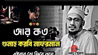 আর কতো গুনাহ করবি নাফরণান এইবার তো ফিরেসায়😢😢 হরযত মাওলানা আনিছুর রহমান আশরাফী