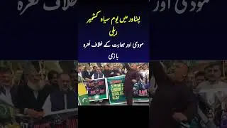 Kashmir Black Day 27 October Rally in Peshawar | Powerful Chants Against Modi & India
