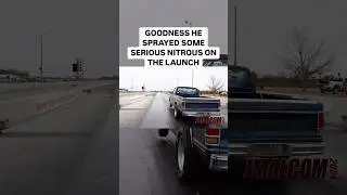 Chevy S10 made the hardest nitrous hit ever