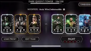 Mortal Kombat Mobile // Fatal Dark Queen Tower // battle 184