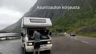 Asuntoauton jääkaapin korjaus, uusi kaasuputki