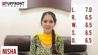 Congratulations Nisha Upfront Tutorial wishes you a promising career ahead .