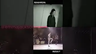 Michael Jackson The Drill (HIStory tour) Rehearsal and Result