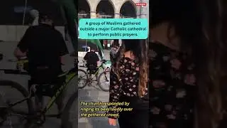 Montreal Church Rings Bells During Muslim Prayer Gathering | Tensions Rise? #news #islam #christian