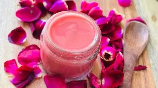 Homemade Rose Cream | Rose Cream to get Fair, Glowing , Spotless & Pinkish Skin | Rose Petals DIY |