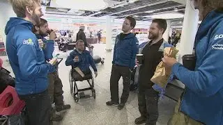 Veteraner trodser krigsskader og rejser over indlandsisen