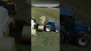 4-round bale transporter ##❗️❗️