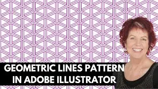 Illustrator - Geometric Lines Pattern - Quick & Easy Seamless Repeat