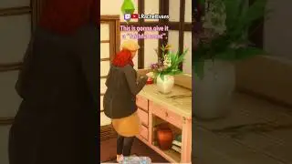 So powerful are flower arrangements #sims4 #shorts #sims4tutorial #sims4tricks #sims4gameplay