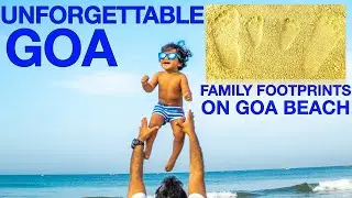 Ep24 : Footprints on Goa Beach | Goa Beach | Club Mahindra Resort  Varca Beach Goa |Family Beach Goa