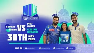 MI LIVE Presented by Lattafa Perfumes: Gujarat v Mumbai - Pre-match Show ft. @Funcho