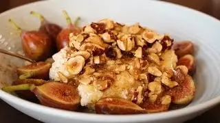 Homemade Ricotta with Figs & Honey