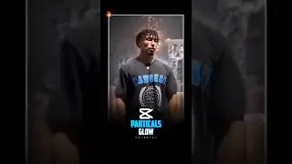 How to edit Particals Glow tutorial Capcut | Capcut Trending Glow effect tutorial #shorts #capcut