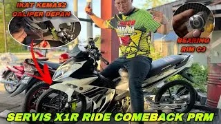 X1R READY RIDE TAMBUN JOIN EVENT ROY PRM | PASANG BEARING RIM PADU C3