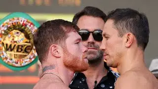 Canelo Alvarez vs Gennady Golovkin 3 weigh-in faceoff | @MatchroomBoxing