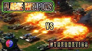 FIRE vs MACHINE 🤖🔥 | CHINA FLAME WEAPONS vs USA CYBERNETICS