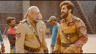Shamshera - Exclusive Fight scenes making (BTS Stunt Clip) Movie Shooting