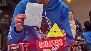 1.59 South American Record Pyraminx Average!!! (WR17)