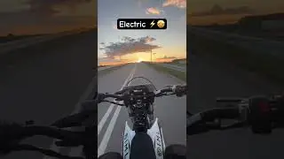 Elektryczny cross z homologacją 🤩👀 #iamelectric