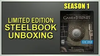Game of Thrones: Season 1 Limited Edition Blu-ray SteelBook Unboxing