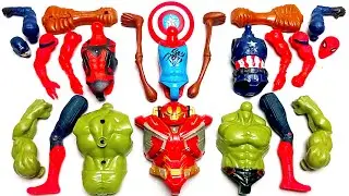 MARVEL SUPERHERO TOYS SIREN HEAD HULK CAPTAIN AMERICA HULK BUSTHER SPIDERMAN AVENGERS ASSEMBLE TOYS