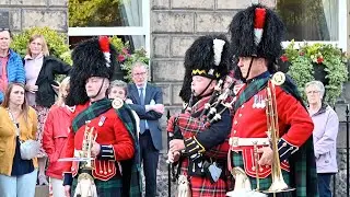 Everyone knows this tune! 'Flowers of the Forest' by Royal Scots Dragoon Guards Piper