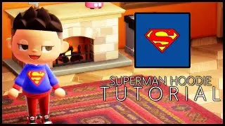 Superman Hoodie Tutorial - Animal Crossing: New Horizons