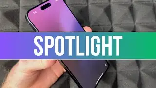 Search with Spotlight on iPhone 16 Pro Max