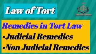 Remedies in Law | Judicial & Non-Judicial Remedies Explained