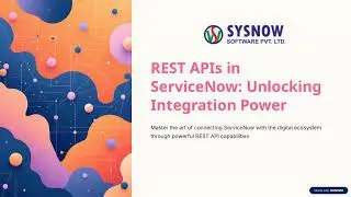 REST APIs in ServiceNow Unlocking Integration Power #technology #servicenow