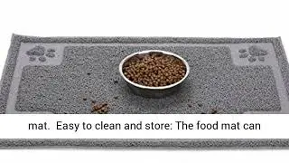 Suhaco Dog Cat Feeding Mat Non-Slip