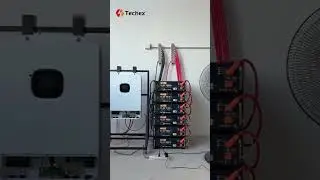 Turning a Home Rack Into a 6-Battery Energy Hub #lifepo4#lithiumbattery #offgridpower #camping