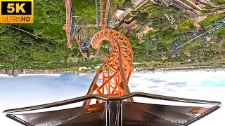 Abismo POV 5K WORLD&rsquo;S WEIRDEST ROLLER COASTER! Parque De Atracciones, Spain