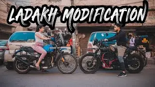 Preparing Himalayan for Ladakh | Karol Bagh Bike Market | Cheap Accessories | STRAY ARTIST