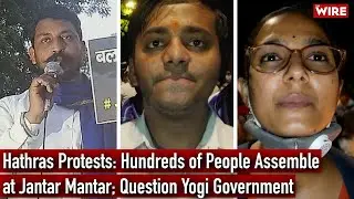 Hathras Protests: Hundreds of People Assemble at Jantar Mantar; Question Yogi Government
