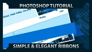 Photoshop Tutorial - Ribbons!