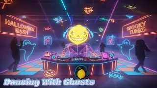 Dancing With Ghosts 🕺 | Halloween EDM / Electro Pop Beat #shorts