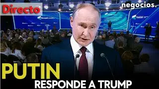 DIRECTO: PUTIN RESPONDE A LA DURA AMENAZA DE TRUMP: INTERVIENE EN EL CLUB DE DISCUSI&Oacute;N DE VALDAI