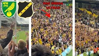 NAC BREDA ULTRAS TAKEOVER NORWICH IN PRE-SEASON !  Norwich City 2-0 NAC Breda | Vlog 