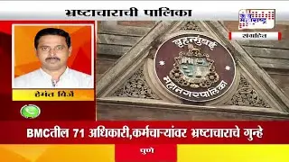 Corruption charges over more than 71 officer and employee in BMC