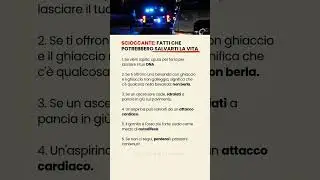 SCIOCCANTE: FATTI CHE POTREBBERO SALVARTI LA VITA ❤️