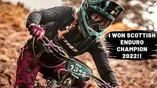 I WON SCOTTISH ENDURO MTB CHAMPION 2022 !! | Race Runs SES Tweed Valley